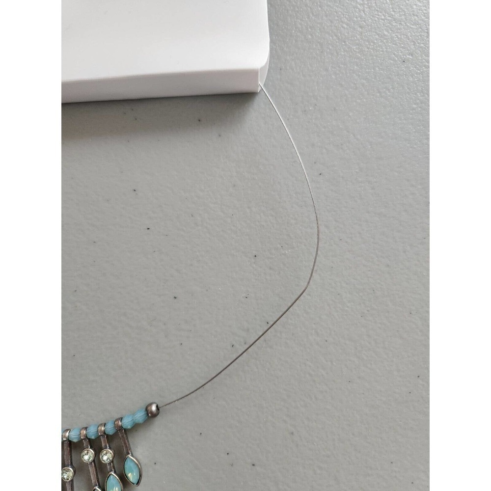 NWT Swarovski Crystallized 5500391 Necklace Blue - Picture 6 of 9